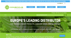 Desktop Screenshot of consciouswholesale.de